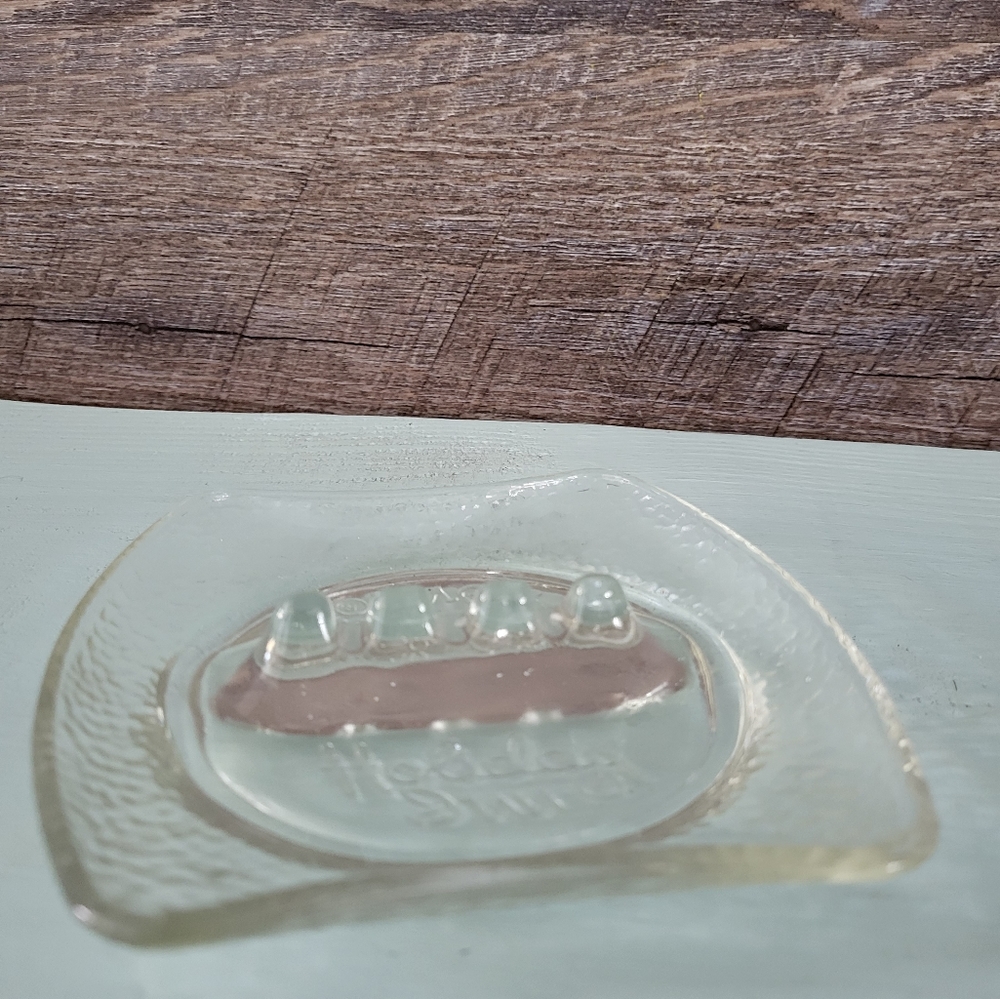 Vintage Holiday Inn Glass Ashtray